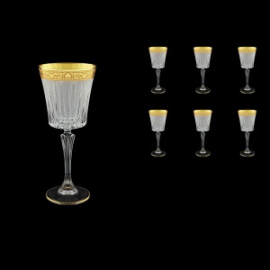 Timeless C3 TNGC S Wine Glasses 227ml 6pcs in Romance Golden Classic Decor+S (33-129)