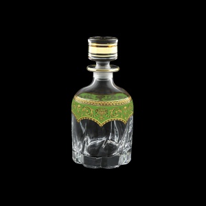 Trix WD TEGG Whisky Decanter 800ml 1pc in Flora´s Empire Golden Green Decor (24-569)