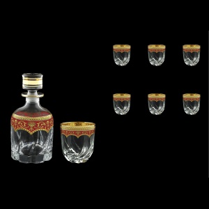 Trix Set WD+B2 TEGR Whisky Set 800ml+6x400ml in Flora´s Empire Gold. Red D. (22-569/566)