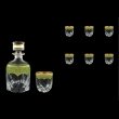 Trix Set WD+B3 TEGG Whisky Set 800ml+6x290ml in Flora´s Empire Gold. Green D. (24-569/565)