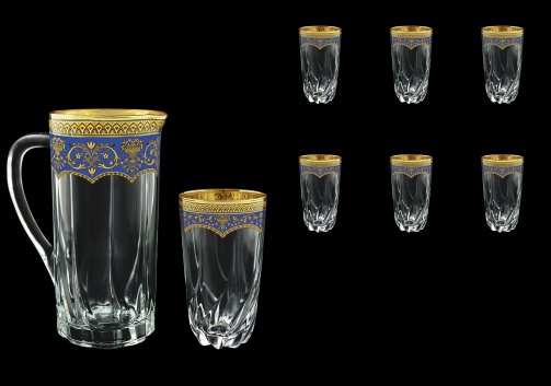 Trix Set J+B0 TEGC 1200ml+6x470ml 1+6pcs in Flora´s Empire Golden Blue D. (23-568/567)