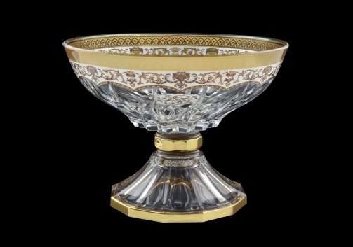 Trix MVA TEGW Large Bowl d24,5 cm 1pc in Flora´s Empire Golden White Decor (21-620)