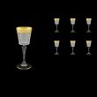 Timeless C5 TNGC SKTO Liqueur Glasses 110ml 6pcs in Romance Gold. C. D.+SKTO (33-112/bKTO)