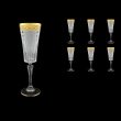 Timeless CFL TNGC SKCR Champagne Flutes 210ml 6pcs in Romance G. Cl.+SKCR (33-131/bKCR)