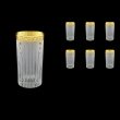 Timeless B0 TNGC SKTO Water Glasses 440ml 6pcs in Romance Gold. CL. D.+SKTO (33-133/bKTO)