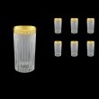 Timeless B0 TNGC S Water Glasses 440ml 6pcs in Romance Gold. CL. D.+S (33-133)