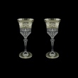 Adagio C3 AASK D Wine Glasses 220ml 2pcs in Allegro Platinum Light Decor+D (66-1/643/2/L)