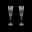 Adagio CFL AASK D Champagne Flutes 180ml 2pcs in Allegro Pl. Light Decor+D (66-1/645/2/L)