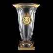 Bohemia Magma VV MOGB CH Vase 33cm 1pc in Lilit&Leo Golden Black Decor (41-206)