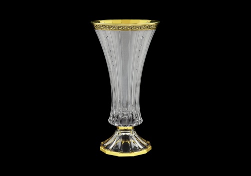 Timeless VVA TMGB SKCR Vase 30cm 1pc in Lilit Golden Black Decor+SKCR (31-106/bKCR)