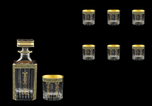 Timeless Set WD+B2 TMGB H Whisky Set 750ml+6x360ml in Lilit G. Black+H (31-280/291/H)