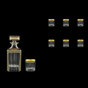 Timeless Set WD+B3 TMGB Whisky Set 750ml+6x313ml in Lilit Golden Black (31-280/279)