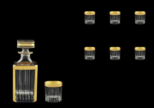 Timeless Set WD+B3 TNGC Whisky Set 750ml+6x313ml in Romance Golden Classic (33-280/279)