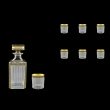 Timeless Set WD+B3 TMGB S Whisky Set 750ml+6x313ml in Lilit Golden Black+S (31-105/110)