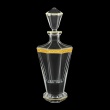 Stella WD SNGC Whisky Decanter 850ml 1pc in Romance Golden Classic Decor (33-802)