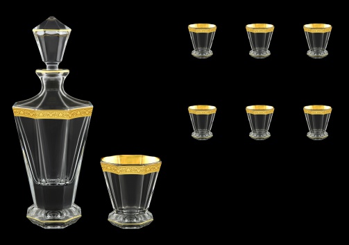 Stella Set WD+B2 SNGC 850+6x310ml 1+6pcs in Romance Golden Classic Decor (33-802/803)