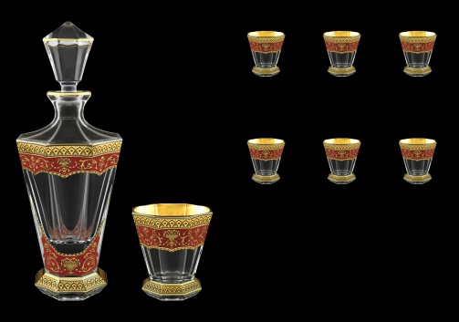 Stella Set WD+B2 SEGR 850+6x310ml 1+6pcs in Flora´s Empire Golden Red Decor (22-805/806)