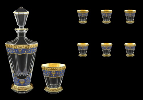 Stella Set WD+B2 SEGC 850+6x310ml 1+6pcs in Flora´s Empire Golden Blue Decor (23-805/806)