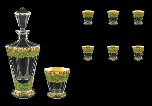 Stella Set WD+B2 SEGG 850+6x310ml 1+6pcs in Flora´s Empire Golden Green Decor (24-805/806)