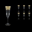 Fiesole CFL FELK Champagne Flutes 170ml 6pcs in Flora´s Empire G. Crystal L. (20-823/L)