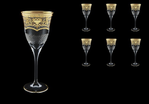 Fiesole C2 FELK Wine Glasses 282ml 6pcs in Flora´s Empire G. Crystal L. (20-822/L)