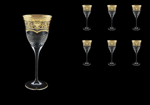 Fiesole C3 FELK Wine Glasses 190ml 6pcs in Flora´s Empire G. Crystal L. (20-821/L)