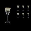 Fiesole C3 FASK Wine Glasses 190ml 6pcs in Allegro Platinum Light Decor (65-1/830/L)