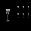 Fiesole C5 FESK Liqueur Glasses 70ml 6pcs in Flora´s Empire P. Crystal L. (20-1/820/L)