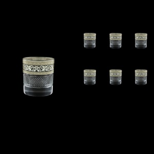 Fiesole B2 FASK Whisky Glasses 290ml 6pcs in Allegro Platinum Light Decor (65-1/833/L)