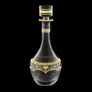 Fiesole RD FELK Round Decanter 900ml 1pc in Flora´s Empire G. Crystal L. (20-828/L)