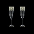 Fiesole CFL FESK Champagne Flutes 170ml 2pcs in Flora´s Empire P. Crystal (20-1/823/2/L)