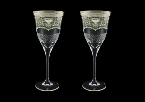 Fiesole C2 FESK Wine Glasses 282ml 2pcs in Flora´s Empire P. Crystal L. (20-1/822/2/L)