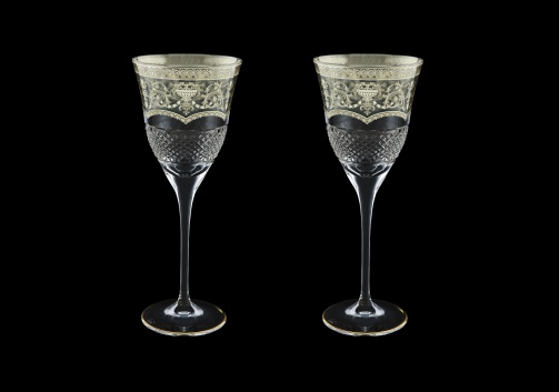 Fiesole C3 FESK Wine Glasses 190ml 2pcs in Flora´s Empire P. Crystal L. (20-1/821/2/L)