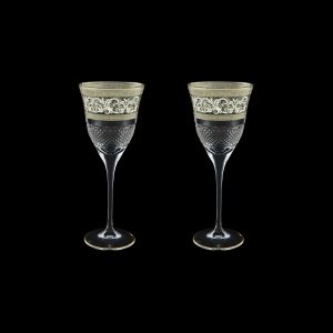 Fiesole C3 FASK Wine Glasses 190ml 2pcs in Allegro Platinum Light Decor (65-1/830/2/L)