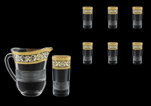 Fiesole Set J+B0 FALK 1230ml+6x360ml 1+6pcs in Allegro Golden Light Decor (65-835/834/L)