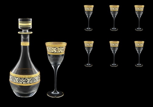 Fiesole Set RD+C3 FALK 900ml+6x190ml in Allegro Golden Light Decor (65-837/830/L)