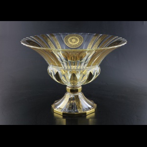 Adagio MVA ADGB Bowl 35x25cm 1pc in Lilit&Lilit Golden Black Decor (37-414)