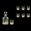 Trix Set WD+B3 TTG Whisky Set 1+6 pcs 800ml+6x290ml  in Gold (1268/1264)