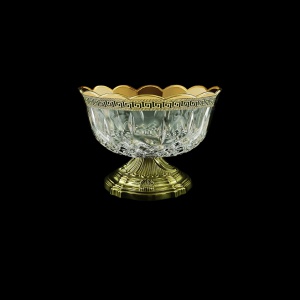 Opera MSZ OAGB b Small Bowl d18cm 1pc in Antique Golden Black Decor (57-475/O.17/b)