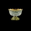 Opera MSZ OAGB b Small Bowl d18cm 1pc in Antique Golden Black Decor (57-475/O.17/b)