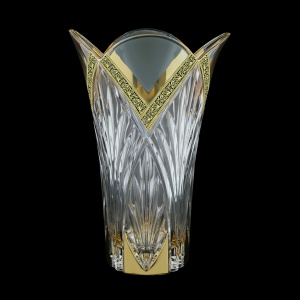 Lotus VV LMGB Vase 25cm 1pc in Lilit Golden Black Decor (31-215)