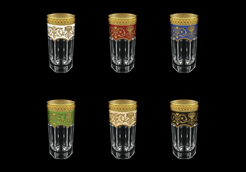 Provenza B0 PEG6 Water Glasses 370ml 6pcs in Flora´s Emp G. 6clrs (21/22/23/24/25/26-525)