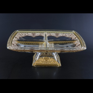 Ducale MDD DELI Four-Bowl w/F 28x28cm 1pc in Flora´s Empire Golden Ivory Light (25-952/L)