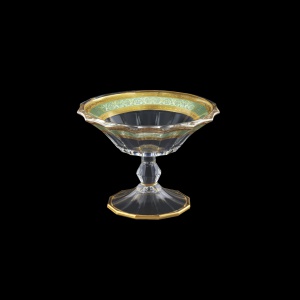 Doge MMB DALT Small Bowl d18cm 1pc in Allegro Golden Turquoise Light Decor (6T-941/L)