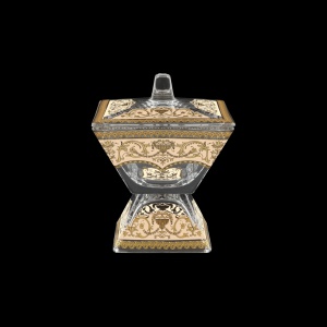 Torcello DOD TELI Dose w/F 14x14cm 1pc in Flora´s Empire Golden Ivory Light (25-963/L)