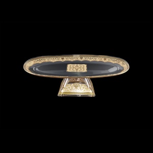 Fenice OTD FELI Oval Tray 41x11,5cm 1pc in Flora´s Empire Golden Ivory Light D. (25-966/L)