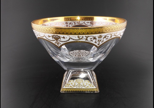 Fusion MVD FEGW Large Bowl 19,5x24,5cm 1pc in Flora´s Empire Gold. White D. (21-996)