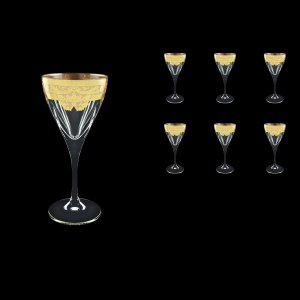 Fusion C3 F0025 Wine Glasses 210ml 6pcs in Natalia Golden Ivory Decor (F0025-0113)