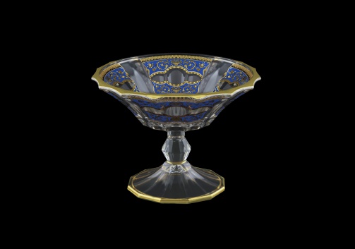 Doge MMB DELC Small Bowl d18cm 1pc in Flora´s Empire Golden Blue Light (23-943/L)