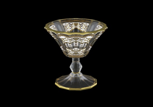 Doge MMB DELW H Small Bowl d15,5cm 1pc in Flora´s Empire Gold. White L.+H (21-942/H/L)